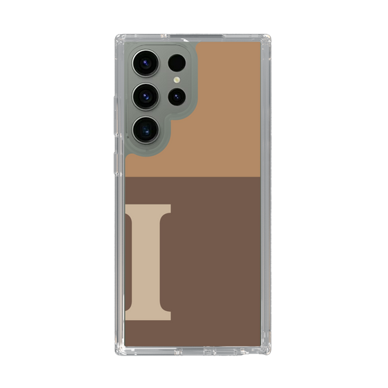 Slim Protection Case［ Original - initial two tone - I brown ］