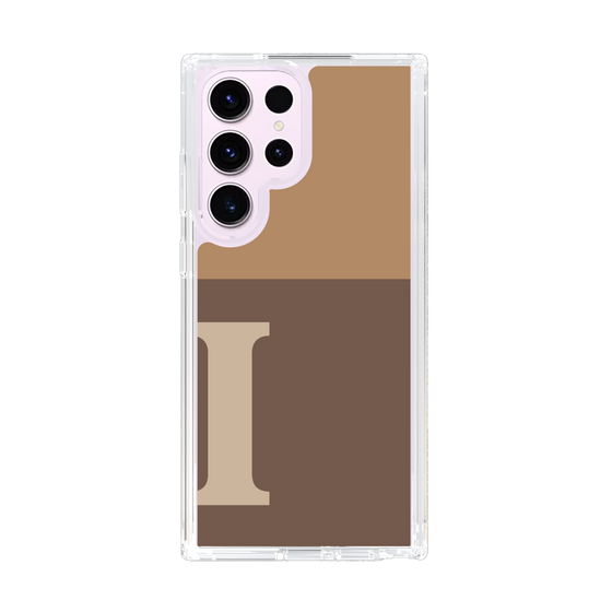 Slim Protection Case［ Original - initial two tone - I brown ］