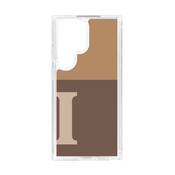 Slim Protection Case［ Original - initial two tone - I brown ］