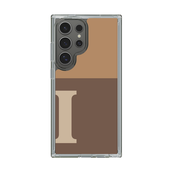 Slim Protection Case［ Original - initial two tone - I brown ］