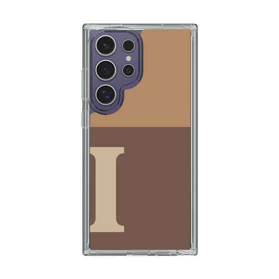 Slim Protection Case［ Original - initial two tone - I brown ］