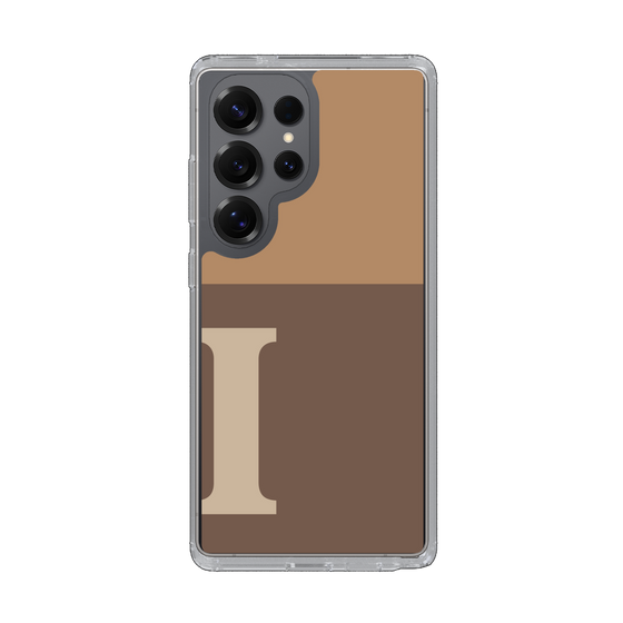 Slim Protection Case［ Original - initial two tone - I brown ］