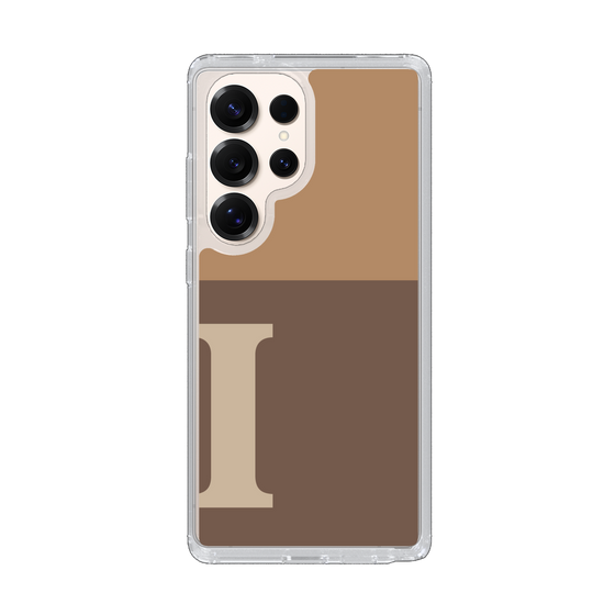 Slim Protection Case［ Original - initial two tone - I brown ］