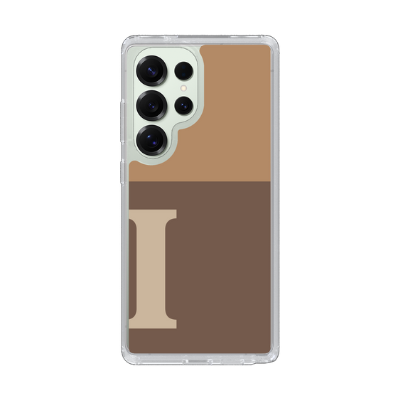 Slim Protection Case［ Original - initial two tone - I brown ］
