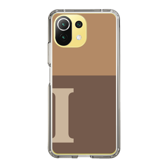 Slim Protection Case［ Original - initial two tone - I brown ］