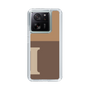 Slim Protection Case［ Original - initial two tone - I brown ］