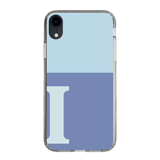 Slim Protection Case［ Original - initial two tone - I blue ］