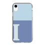 Slim Protection Case［ Original - initial two tone - I blue ］