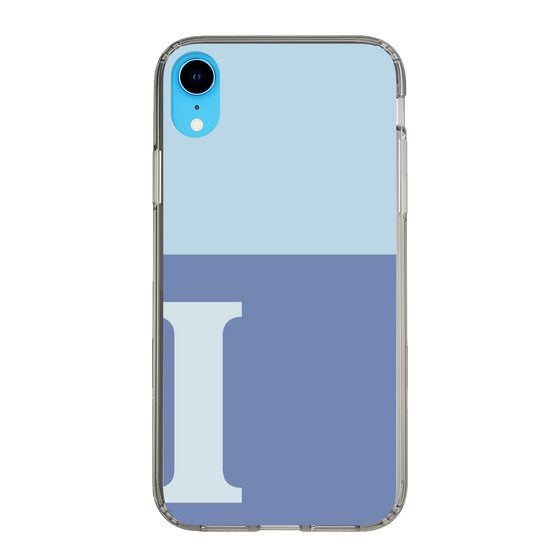 Slim Protection Case［ Original - initial two tone - I blue ］