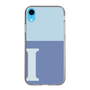 Slim Protection Case［ Original - initial two tone - I blue ］