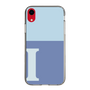 Slim Protection Case［ Original - initial two tone - I blue ］