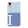Slim Protection Case［ Original - initial two tone - I blue ］