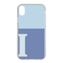 Slim Protection Case［ Original - initial two tone - I blue ］