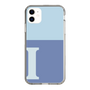 Slim Protection Case［ Original - initial two tone - I blue ］