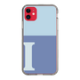 Slim Protection Case［ Original - initial two tone - I blue ］