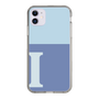 Slim Protection Case［ Original - initial two tone - I blue ］