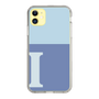 Slim Protection Case［ Original - initial two tone - I blue ］