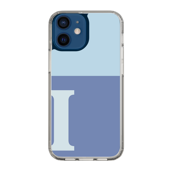 Slim Protection Case［ Original - initial two tone - I blue ］