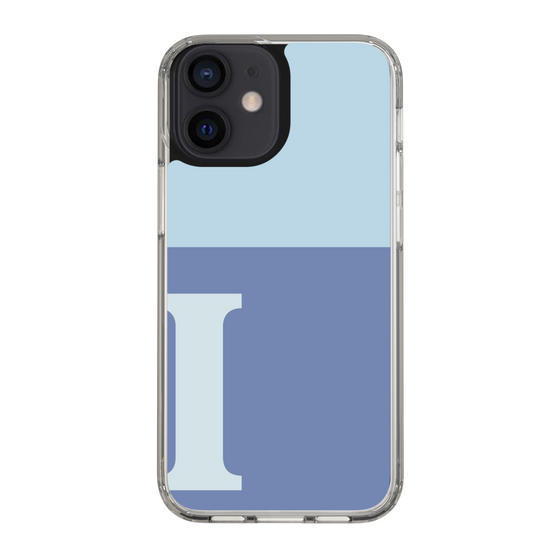 Slim Protection Case［ Original - initial two tone - I blue ］