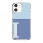 Slim Protection Case［ Original - initial two tone - I blue ］