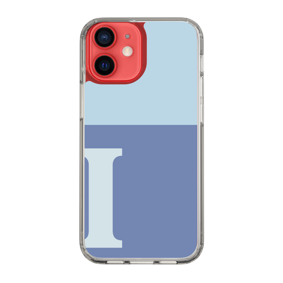 Slim Protection Case［ Original - initial two tone - I blue ］