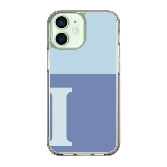 Slim Protection Case［ Original - initial two tone - I blue ］