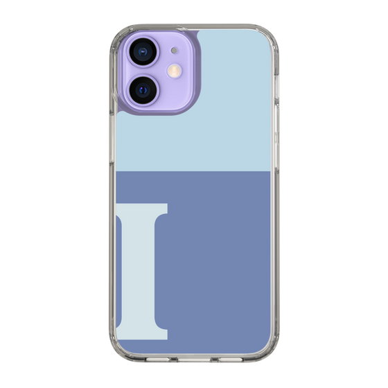 Slim Protection Case［ Original - initial two tone - I blue ］