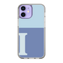 Slim Protection Case［ Original - initial two tone - I blue ］