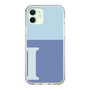 Slim Protection Case［ Original - initial two tone - I blue ］