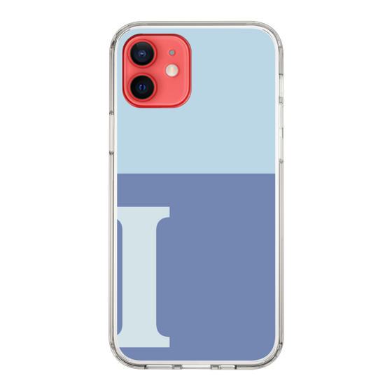 Slim Protection Case［ Original - initial two tone - I blue ］