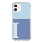 Slim Protection Case［ Original - initial two tone - I blue ］