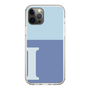 Slim Protection Case［ Original - initial two tone - I blue ］
