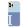 Slim Protection Case［ Original - initial two tone - I blue ］