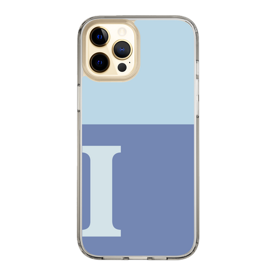 Slim Protection Case［ Original - initial two tone - I blue ］