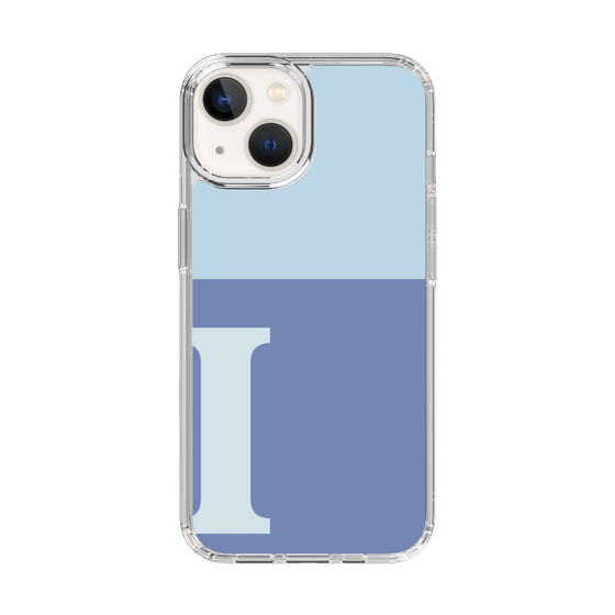Slim Protection Case［ Original - initial two tone - I blue ］