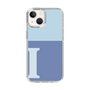 Slim Protection Case［ Original - initial two tone - I blue ］
