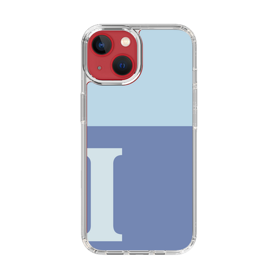 Slim Protection Case［ Original - initial two tone - I blue ］