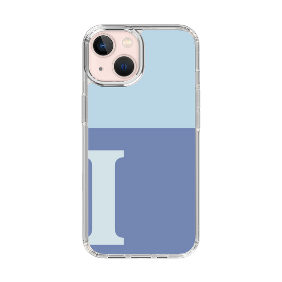Slim Protection Case［ Original - initial two tone - I blue ］