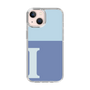 Slim Protection Case［ Original - initial two tone - I blue ］