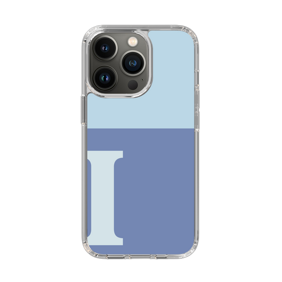 Slim Protection Case［ Original - initial two tone - I blue ］