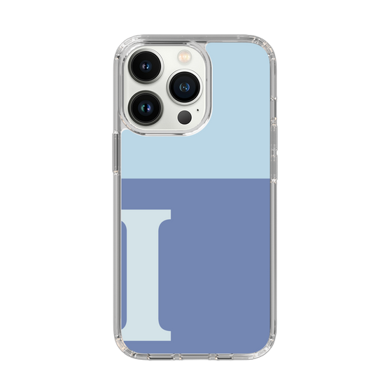 Slim Protection Case［ Original - initial two tone - I blue ］
