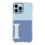 Slim Protection Case［ Original - initial two tone - I blue ］