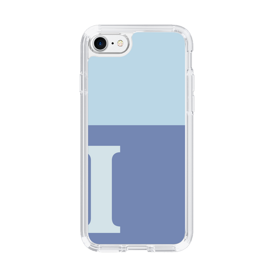 Slim Protection Case［ Original - initial two tone - I blue ］