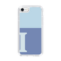 Slim Protection Case［ Original - initial two tone - I blue ］