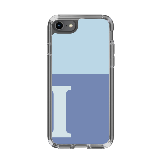 Slim Protection Case［ Original - initial two tone - I blue ］