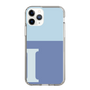 Slim Protection Case［ Original - initial two tone - I blue ］