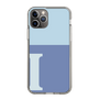 Slim Protection Case［ Original - initial two tone - I blue ］