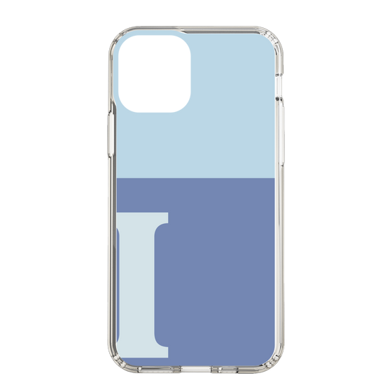 Slim Protection Case［ Original - initial two tone - I blue ］