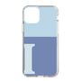 Slim Protection Case［ Original - initial two tone - I blue ］