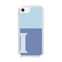 Slim Protection Case［ Original - initial two tone - I blue ］